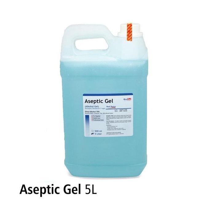 Bytwx- Aseptic Gel Refill 5 Liter / Aseptic Gel Refil Onemed / Aseptic Gel / Aseptic Gel Hand Saniti