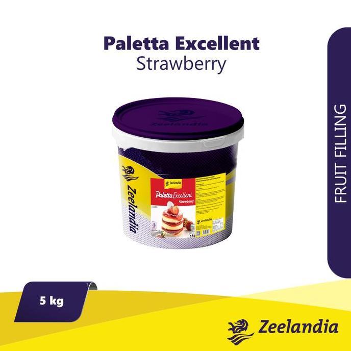 Paletta Excellent Strawberry 5 Kg - Zeelandia - Selai - Fliing