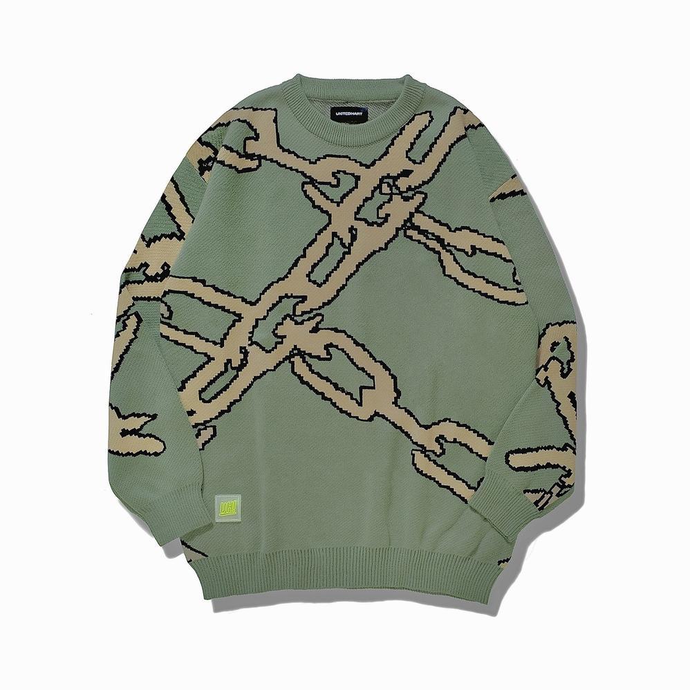 NEW UH Crewneck Knited - CHAIN [terbaik][terlaris]