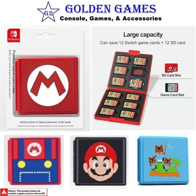 Nintendo Switch Premium Game Card Case murah