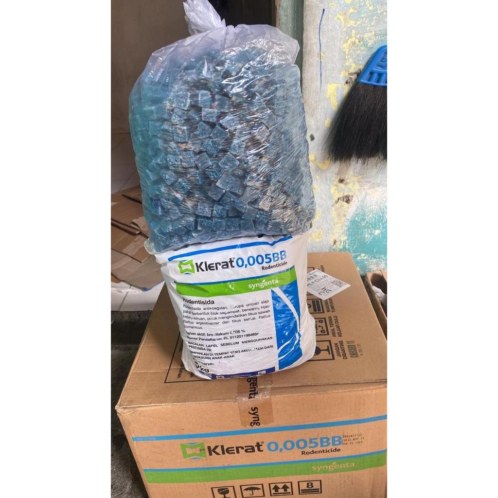 Ready  Klerat 0,005 BB Racun Tikus 5 Kg