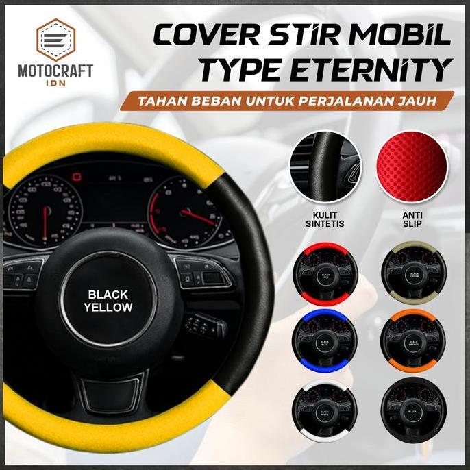 Crbig- Sigra Sarung Setir/Cover Stir Mobil Exclusive/Stir Sporty/Stir Murah