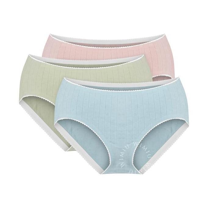 Wimiu Celana Dalam Seamless Cd Seamless Cd Wanita Panty Katun Waist Hitam 300068