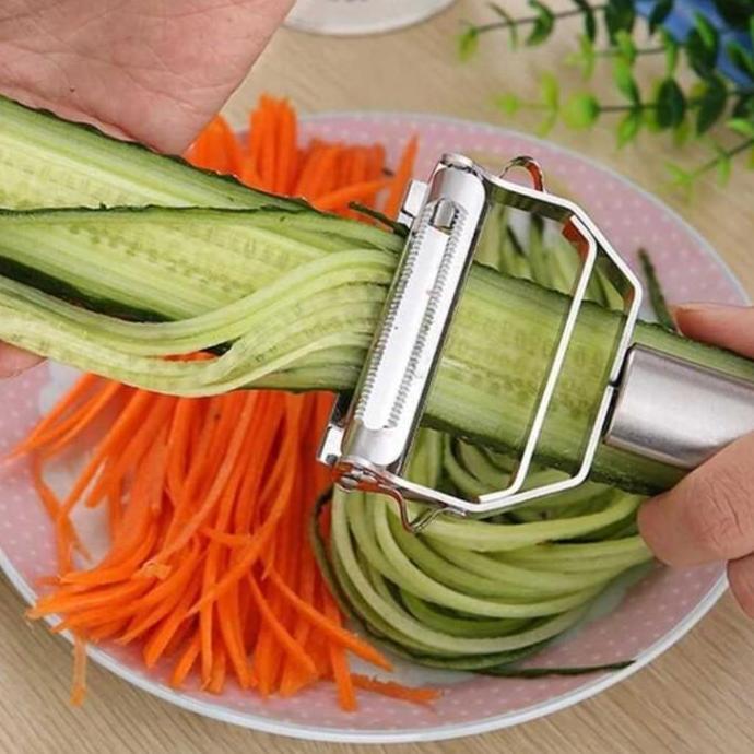 Alat Pisau Parutan Acar Rujak Asinan Buah Sayur Wortel Timun Tajam