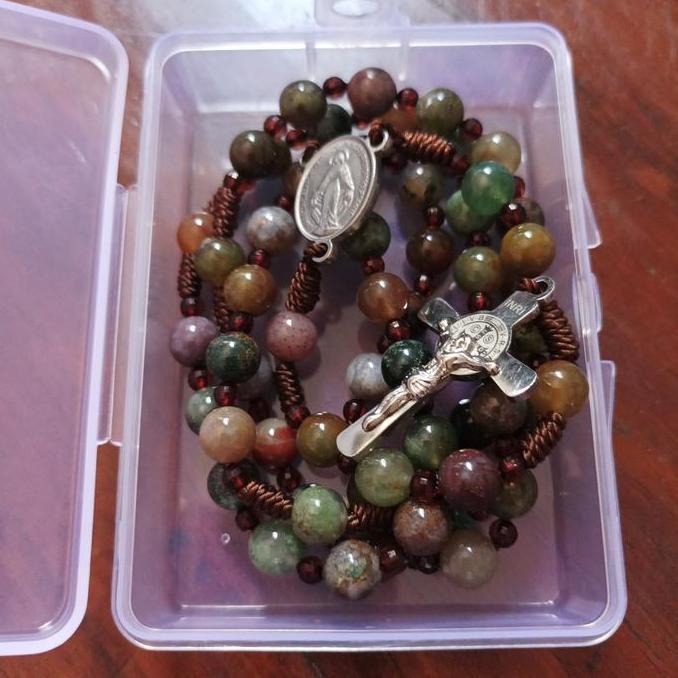 rosario batu alam giok 8 mm TS