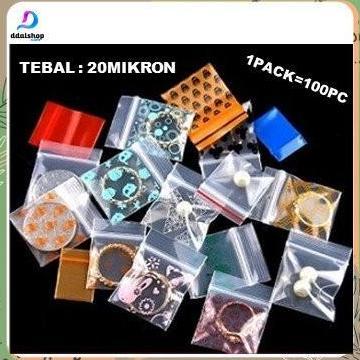 Plastik Kemasan Klip Kecil Besar Motif Ziplock Berkualitas Tebal