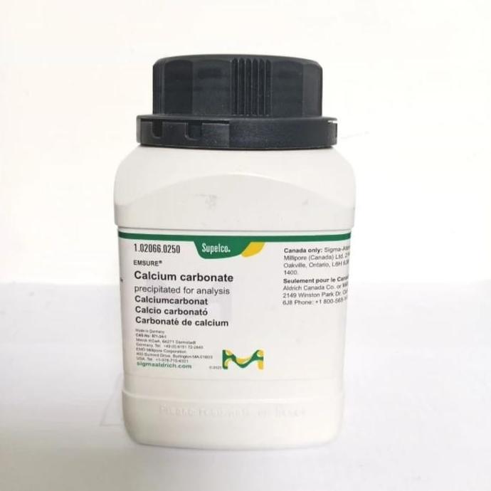 Kalsium karbonat / calcium carbonate / CaCO3 brand MERCK 250 G