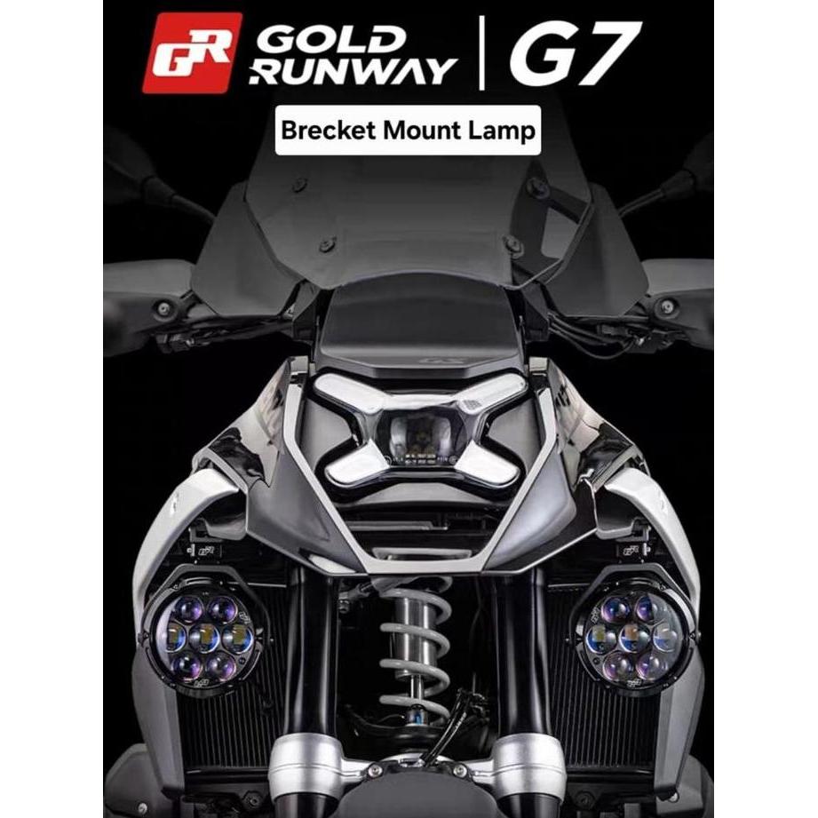 DUDUKAN PEGANGAN LAMPU GR GOLD RUNWAY QUICK RELEASE PLATE