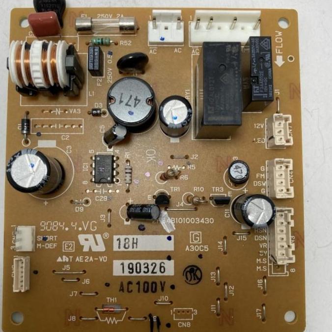 MODUL / PCB KULKAS SANYO AQUA HAIER ORIGINAL 2 PINTU