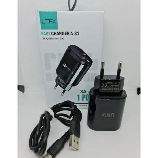 Charger UMAX A31 Charger UMAX Fast Charger A-31 3A Qualcomm 3.0