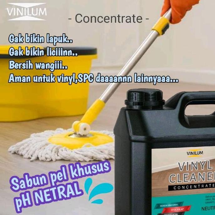 Cleanbit- Vinilum Pembersih Lantai Vinyl/Spc/Wpc/Kayu Decking