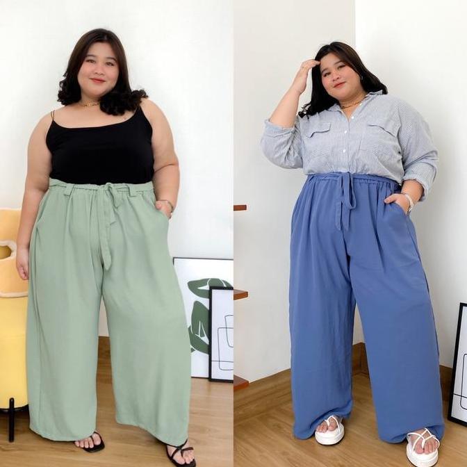 Wmn- Vina Pants/ Celana Panjang Jumbo/ Celana Panjang Big Size/ Celana Jumbo/ Celana Big Size/ Kulot