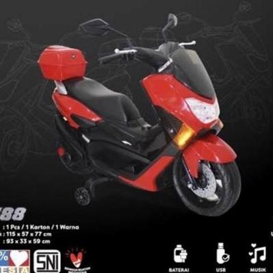 MAINAN MOTOR AKI ANAK NMAX PMB588