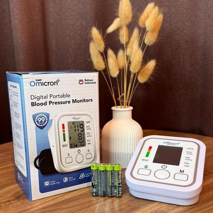 LAPAKJAJAN33 - ALAT TENSI DARAH DIGITAL OMICRON TENSIMETER DIGITAL / ALAT PENGUKUR TENSI DARAH GIGIT