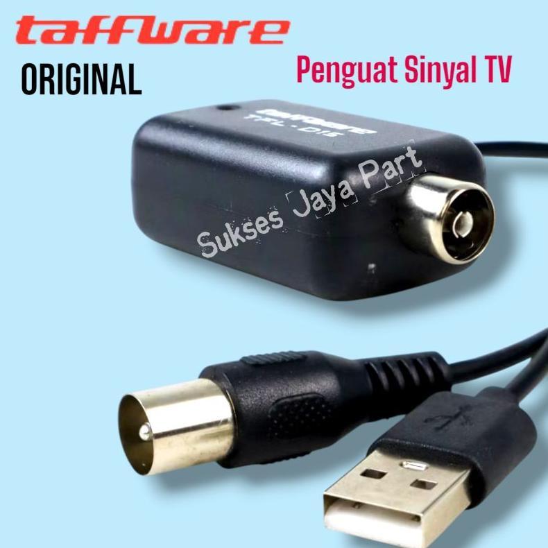 HOT Penguat Sinyal TV Digital Booster TV Digital Taffware Asli