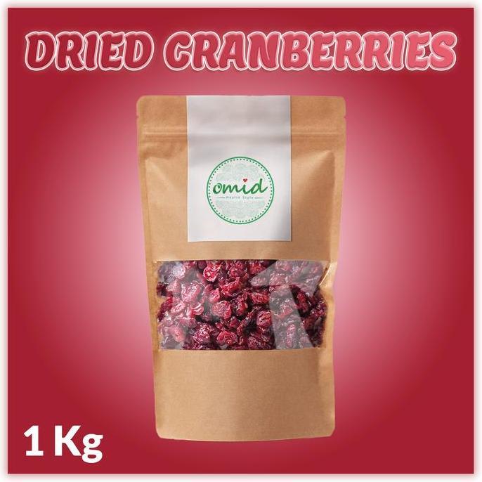 Dried Cranberry (Manisan Buah Cranberry Kering) 1kg