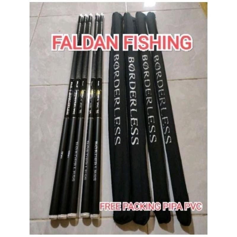 Gla-Plus Shimano Joran Tegek Carbon Kaku Ruas Pendek Free Ujung Solid