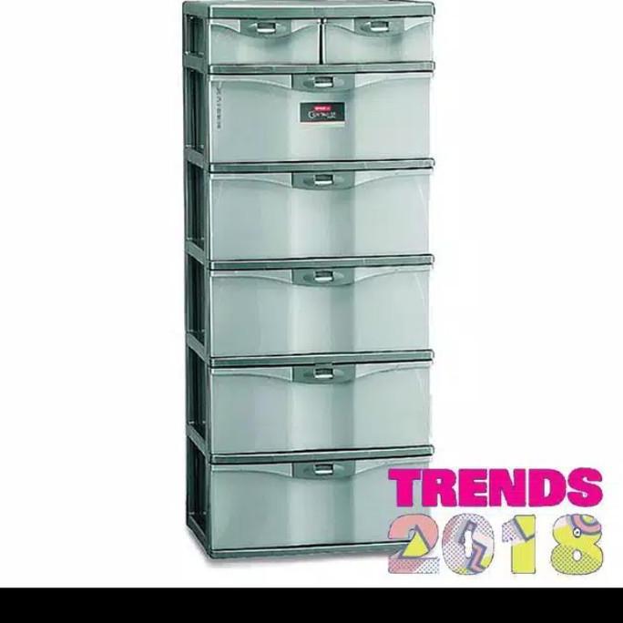 LEMARI LACI CONTAINER PLASTIK PRIMERA SM 5 LION STAR