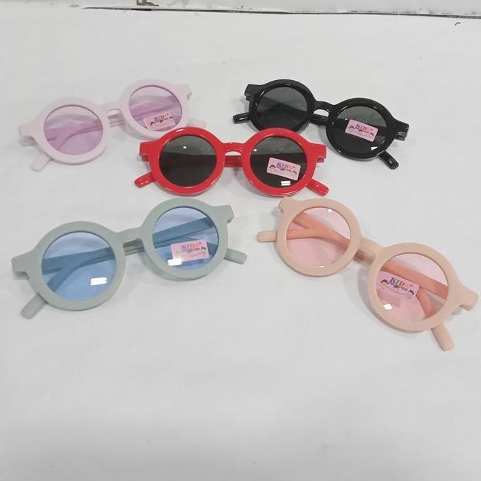 kacamata hitam anak kecil bayi bulat boboho lucu murah laki perempuan murah