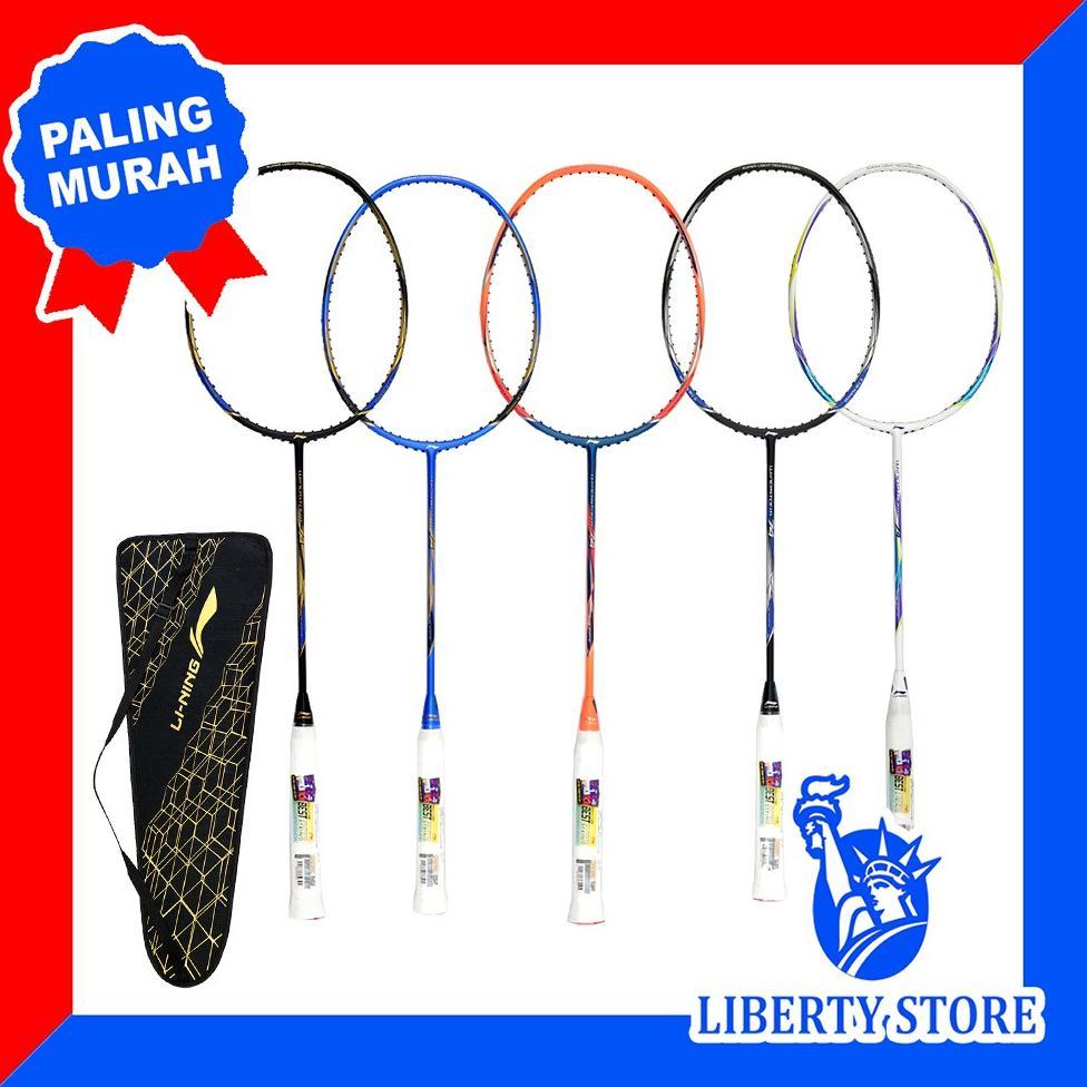 Raket Badminton ORIGINAL LINING WINDSTORM 74 + TAS