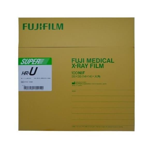 Fuji FiIm Medical Xray Film SHRU 35X43 / 35X35 / 30X40 / 24X30 cm Green isi 100 Pcs