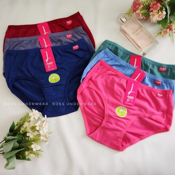 Celana Dalam Perempuan Katun Soft Halus Polos, Celana Dalam Cewe Katun, Underwear Cotton, Fashion, C
