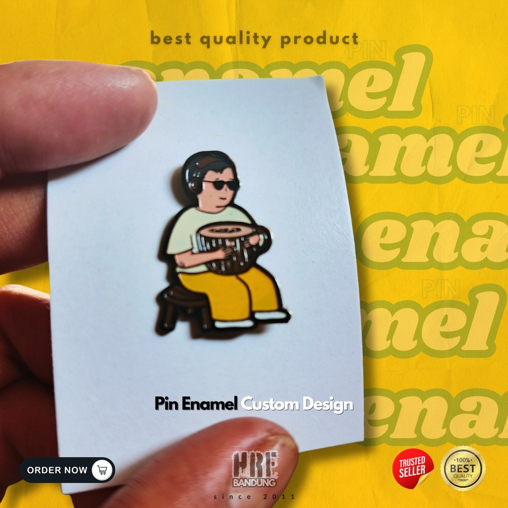 PIN ENAMEL CUSTOM DESIGN LOGAM – PIN LENCANA UNTUK EVENT, ORGANISASI, PERUSAHAAN