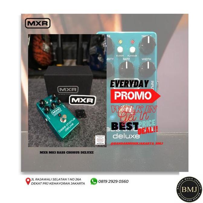 TERBARU MXR BASS CHORUS DELUXE EA M-83