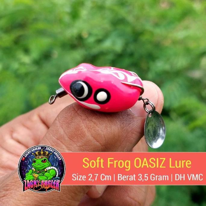 Fishx- Soft Frog Oasiz Lure 2,7 Cm Lure Umpan Casting Gabus