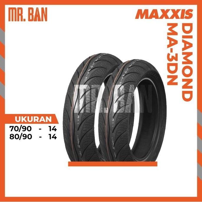 Terlaris Paket Ban Mio M3 Maxxis Diamond Ring 14 Tubles 70/90 80/90