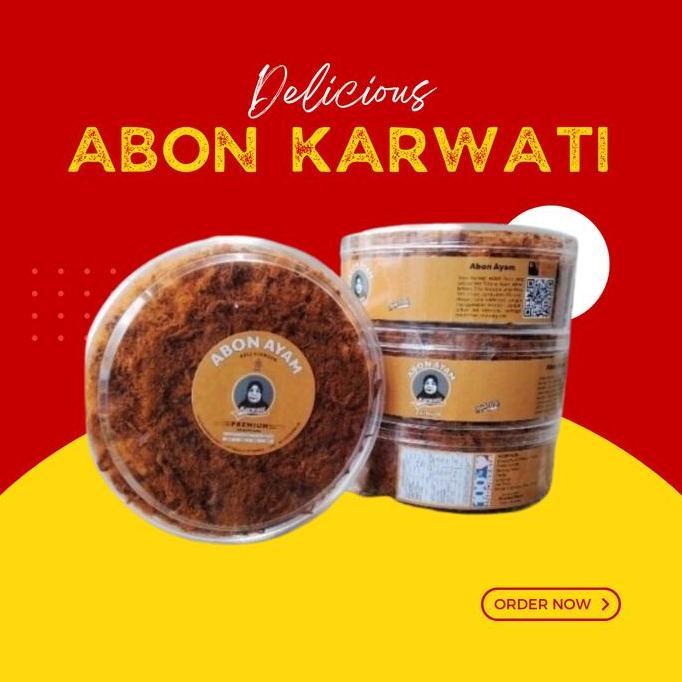 Lazatos- Abon Ayam Karwati | Gepuk Sapi Kering Karwati | Abon Karwati