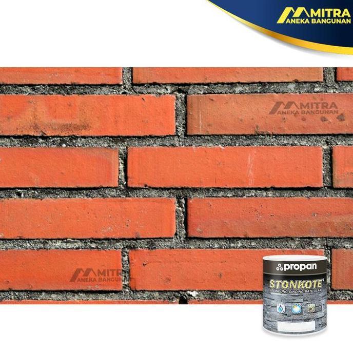 Colorbit- Propan Stonkote Cat Bata Merah / Coating Bata Merah Pelapis Batu Alam