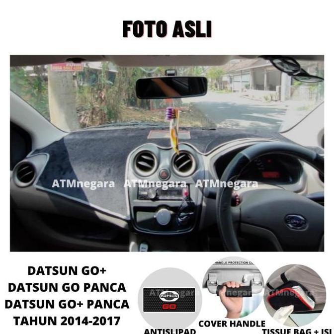 Akesoris Cover / Karpet Dashboard Mobil Datsun Go Panca / Go + Panca