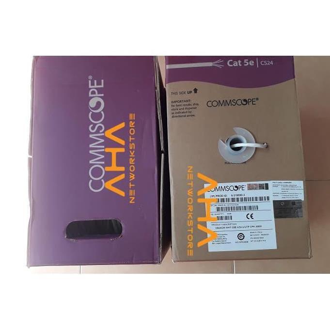 TERMURAH - KABEL AMP CAT5E UTP KABEL COMSCOPE UTP CAT5E CABLE UTP CAT5E COMMSCOPE