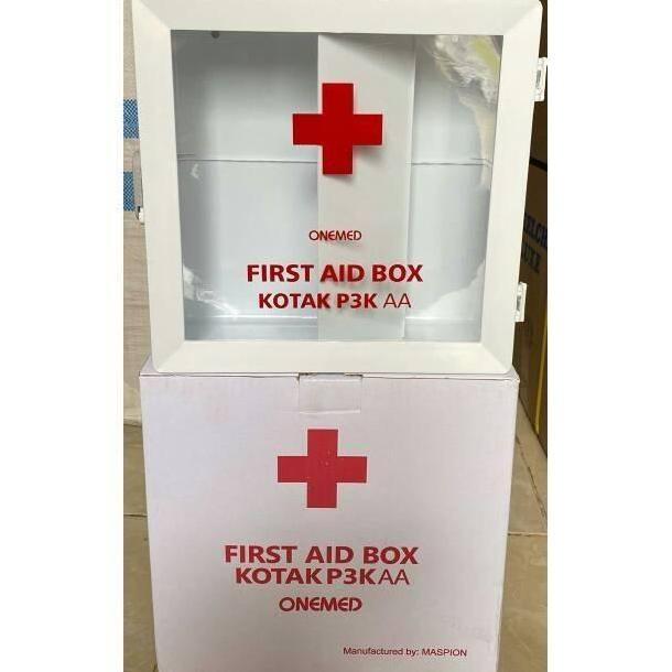 Kotak Obat P3K + Isi Lengkap Kotak p3k dinding lengkap