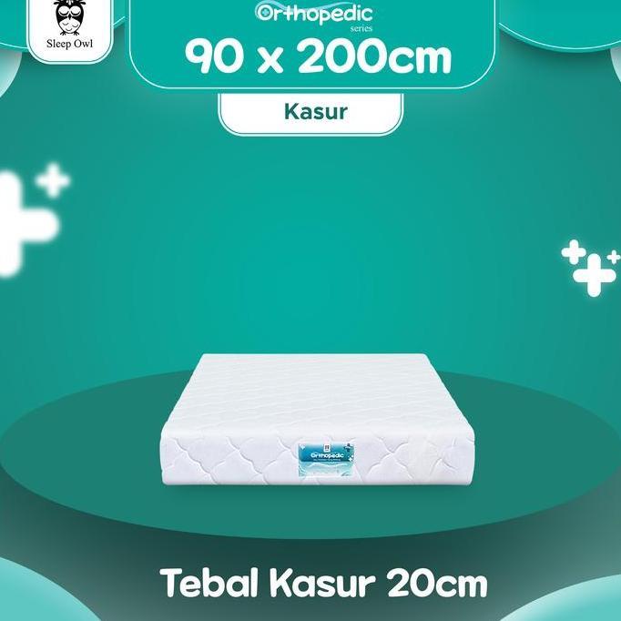SLEEP OWL ORTHOPEDIC Kasur Busa Rebonded Zipper 90 x 200 Divan Matras (TERBAIK) (TERBARU) (TERMURAH)