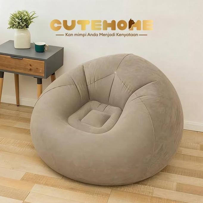 Sofa Bola Tiup Baru Sofa Malas Berkelompok PVC Desain Kreatif Trendi Sofa Malas Portabel yang Harus 