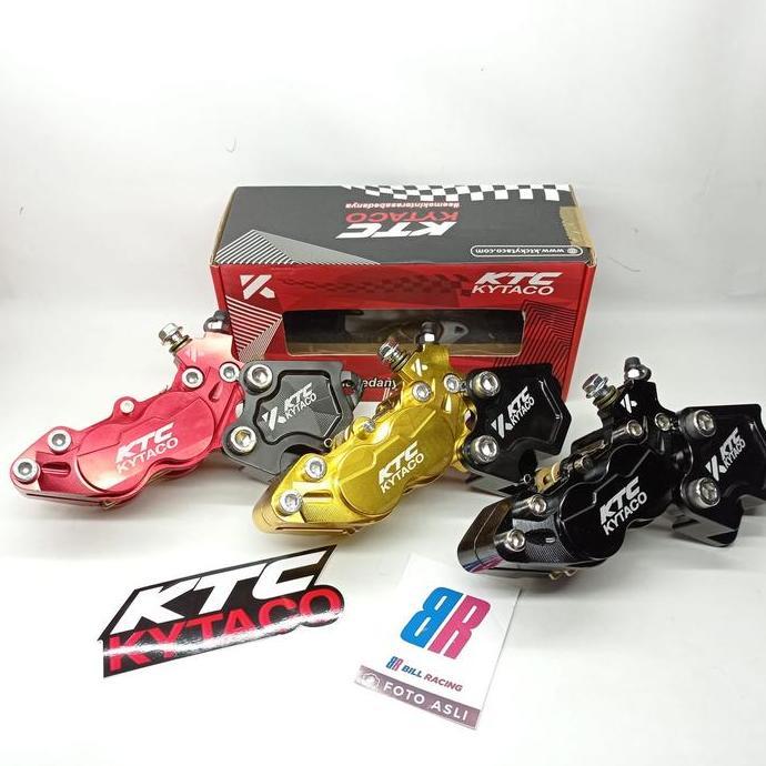 NEW Kaliper Depan Nmax Aerox KTC 4 Piston Kaliper 4 piston Nmax KTC C4R
