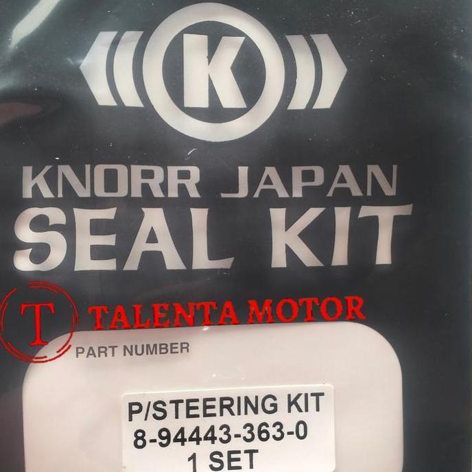 Promo KNORR JAPAN ORI. SEAL KIT BOREM POWER STEERING ISUZU PANTHER LAMA KOTAK 2.3 + 2.5 PICK UP NON 