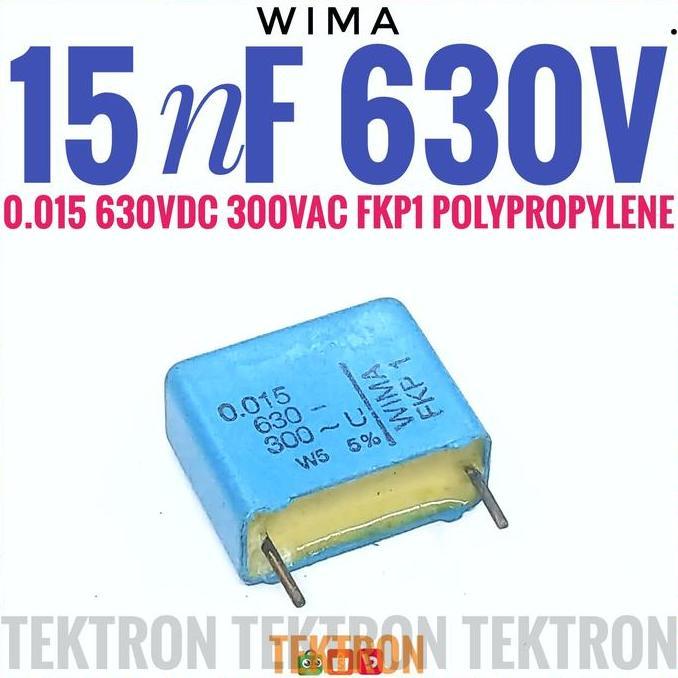 Update (1) WIMA 15nF 630V FKP 153 0.015uF 15000pF 630VDC 300VAC Audio Capacitor tek70n Ayo Beli