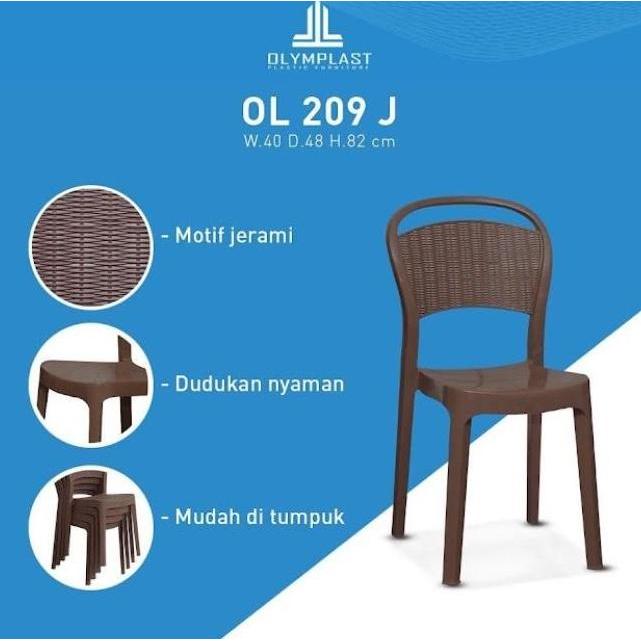 Olymplast Kursi Rotan Plastik