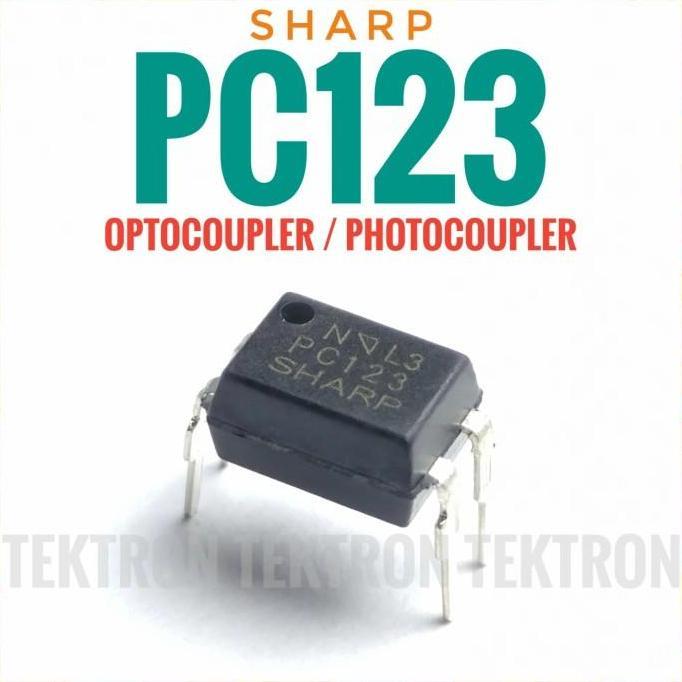 (1) Sharp PC123 Optocoupler Photocoupler PC 123 opto iwame3