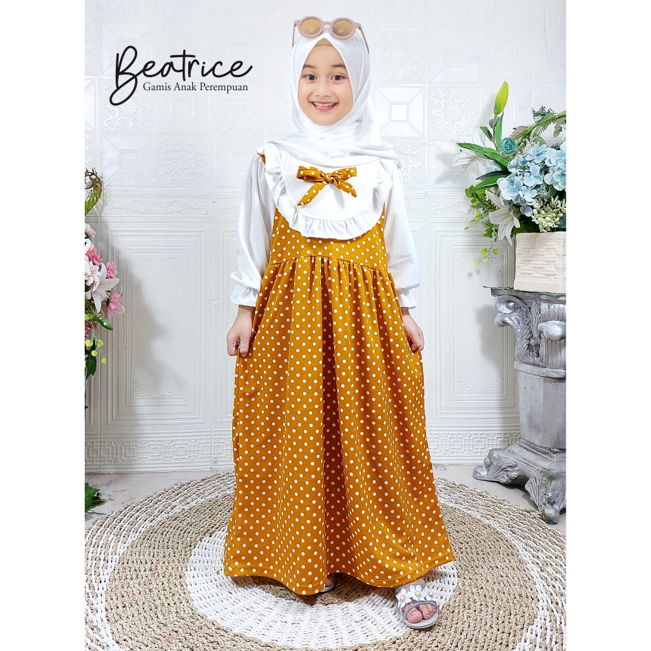 CKids Gamis Anak Perempuan Beatrice Polkadot