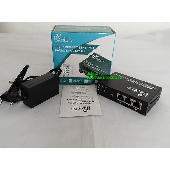 NEW HSairPo CM3F3E POE Converter FO 3FO 3ETH POE hsairpo 3F3E POE