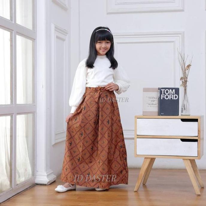 Rok Batik Anak Panjang Perempuan SD