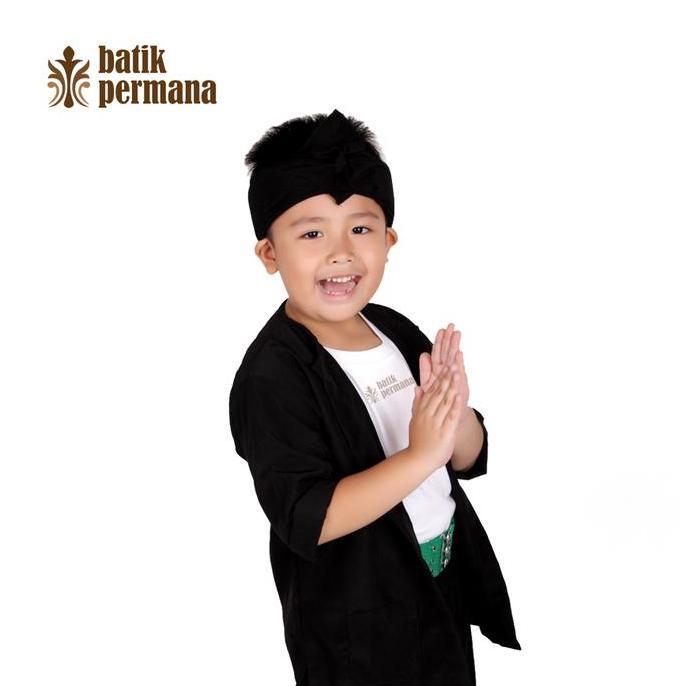 Pangsi sunda anak + ikat, baju adat sunda anak, pangsi sunda,kartinian