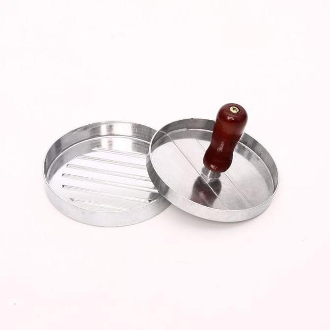 SABILULUNGAN Cetakan Press Daging Hamburger Alat Cetak Daging Burger Cetakan Burger Patty Cetakan Da