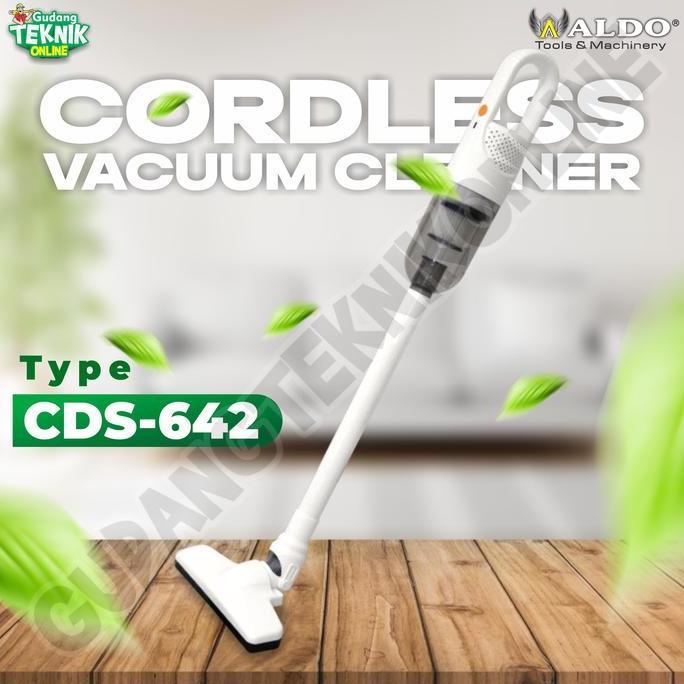 PAPANDAYAN Cordless Vacuum Cleaner ALDO CDS-642 11V / Penyedot Debu Baterai ALDO CDS642 Vacum Cleane