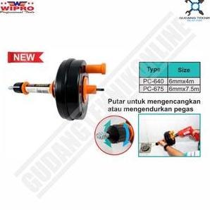 MIOSHINOCHE Pembersih Pipa Tersumbat WIPRO PC640 / Pipe Drain Cleaner 4m WIPRO PC-640