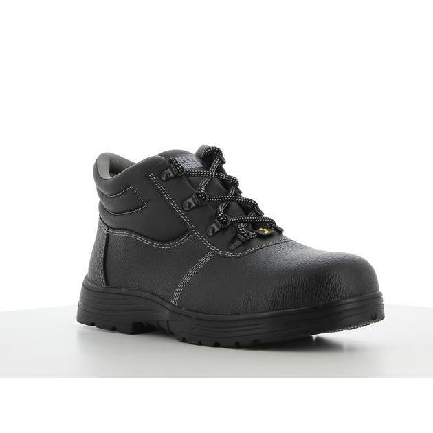 Safety Jogger Works Labor S3 Mid Sepatu Pekerja Proyek Steel Tocap Nitrile Outsole